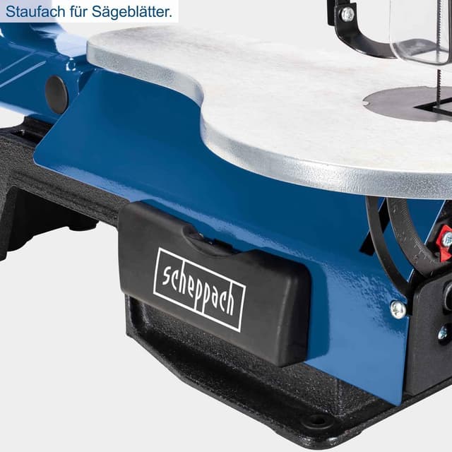 Detalle 2 de Sega Scheppach SD1600V con luce LED flessibile per tagli più visibili