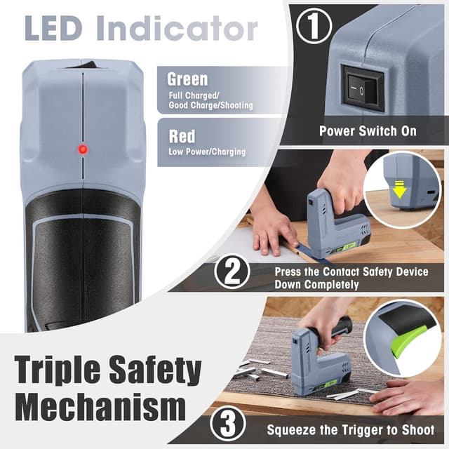 Thumbnail 3 de WORKPRO Cucitrice senza fili 2000 mAh 🔨