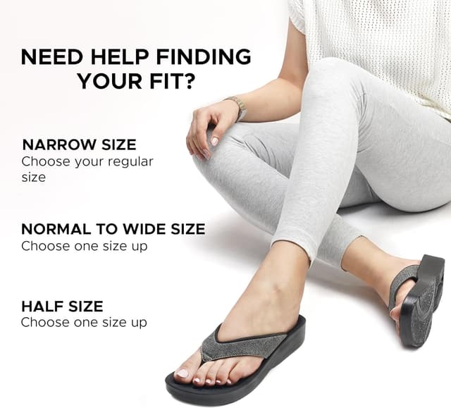 Detalle de AEROTHOTIC Slip On Recovery Sandals for Women 👡