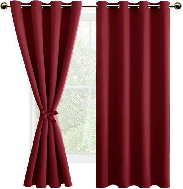 Thumbnail 6 de DWCN Blackout Curtains 52x63 Sage Green