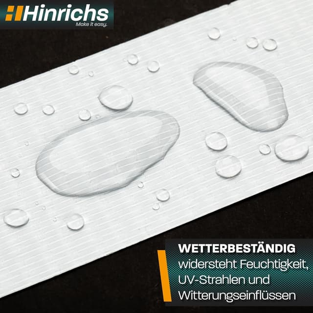 Thumbnail 4 de Hinrichs Panzertape schwarz 4 Rollen