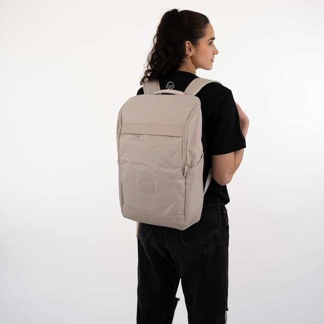 Detalle 2 de Johnny Urban Zaino Zaino Zaino Zaino Zaino Zaino Zaino Zaino Zaino Zaino Zaino Zaino Zaino Zaino Jasper Sabbia - Impermeabile, scomparto per laptop 16”