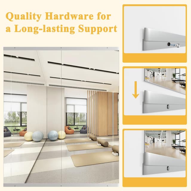 Thumbnail 3 de NEUWEABY Specchio palestra 144,5 x 60 cm