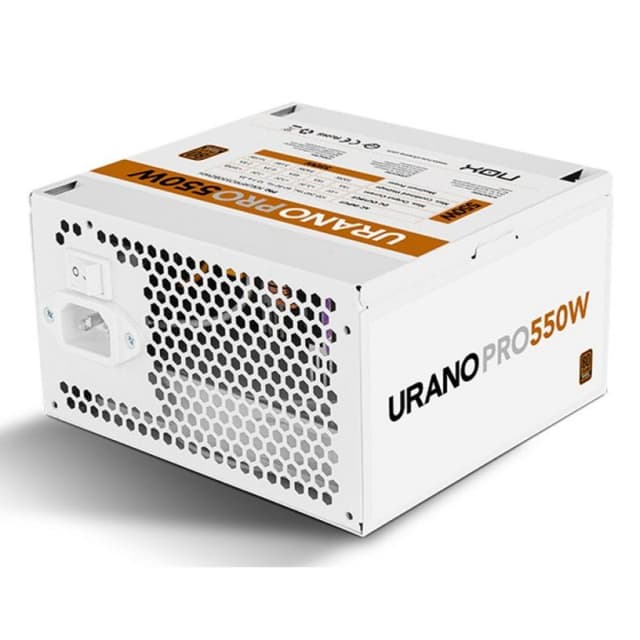 Detalle 2 de Nox Urano PRO White 550W 80 Plus Bronze