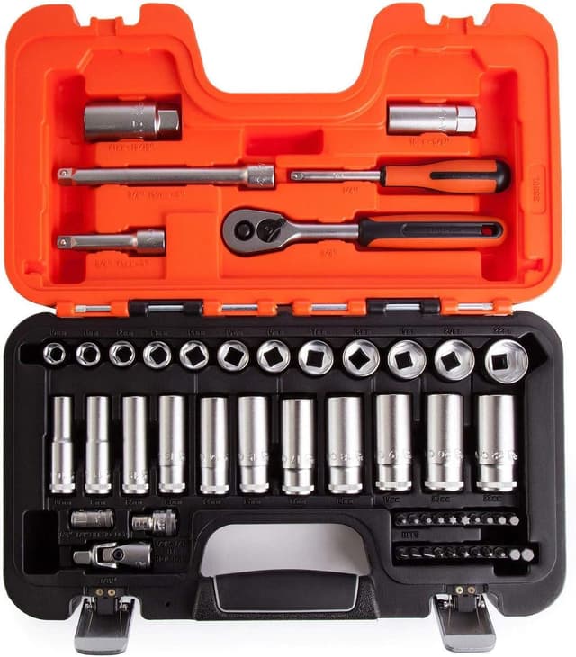 Detalle de Bahco S330L Socket Set (53-piece) with 3/8in deep drive sockets + 1/4in accessories