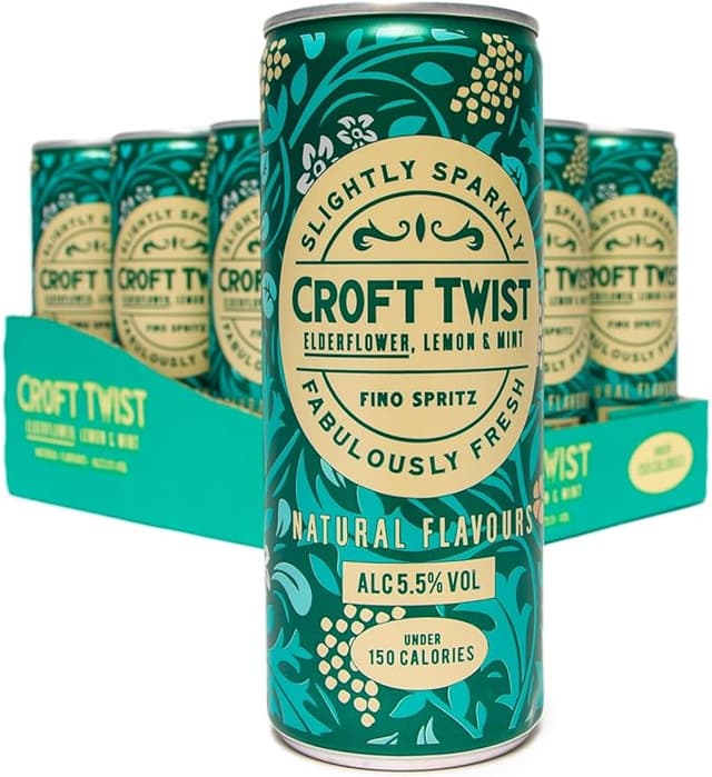 Imagen de Croft Twist Fino Spritz 🍹 Pack de 12 Latas 250ml en OfertitasTOP
