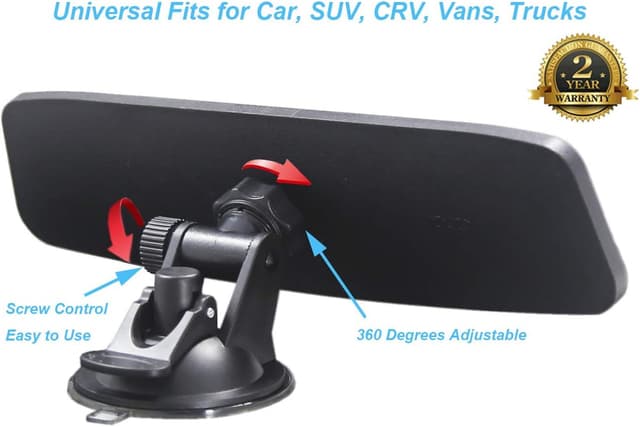 Detalle de KITBEST driving test rear view mirror 240 mm