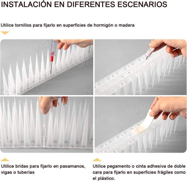 Thumbnail 4 de Offo Pinchos antipalomas 2,4 m