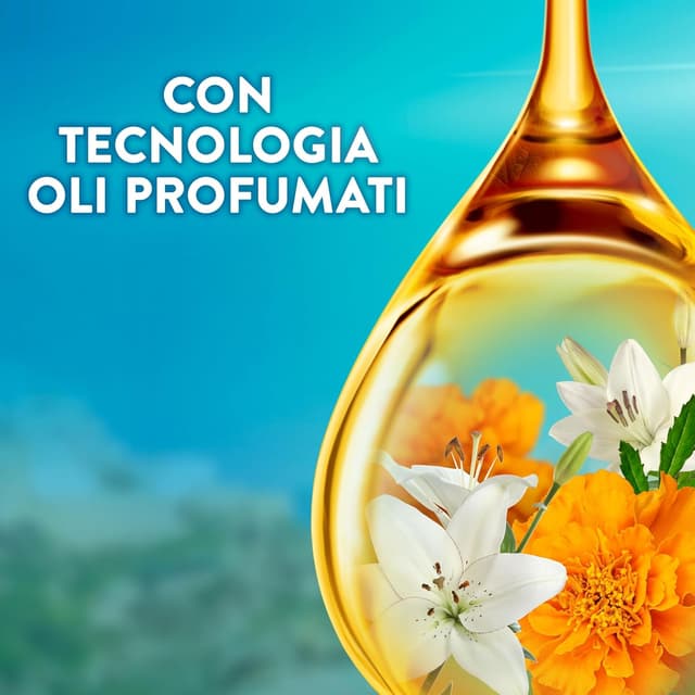 Detalle 2 de Lenor Ammorbidente Concentrato Essenze d’Italia – Polignano, note di Lillà e Calendula (440 lavaggi, 8x55)