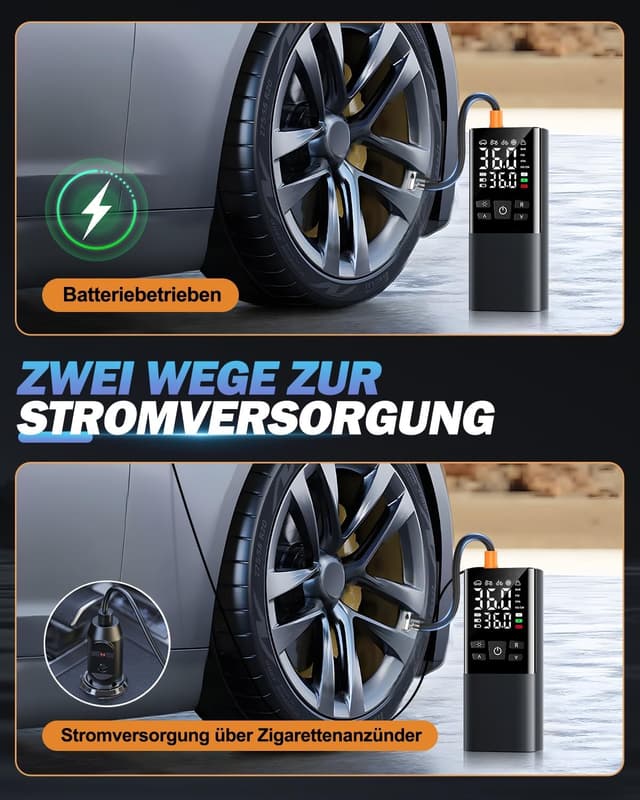 Thumbnail 4 de Kabellose Luftpumpe 6000mAh 150 PSI