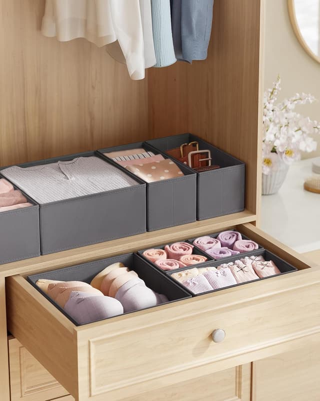 Detalle de SONGMICS Aufbewahrungsbox 18er Set Schublade