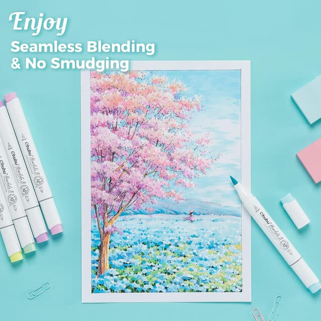 Thumbnail 4 de A4 Ohuhu Skizzenbuch mit 280 g/m² Papier