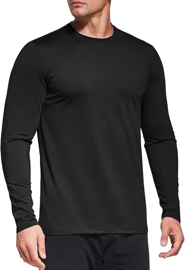 Detalle de Boyzn Langarmshirt im 1-/3-/5er-Pack für Herren mit UPF 50+ und schnell trocknender Funktionsfaser