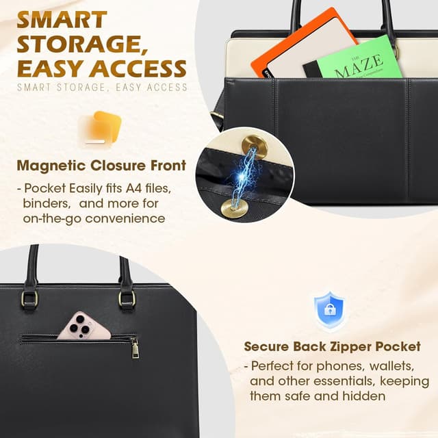 Thumbnail 4 de RAINSMORE Bolso Universidad Mujer 2 en 1