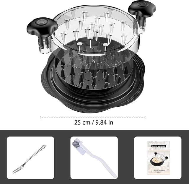 Thumbnail 6 de Chicken Shredder Large Breast Shredder Tool