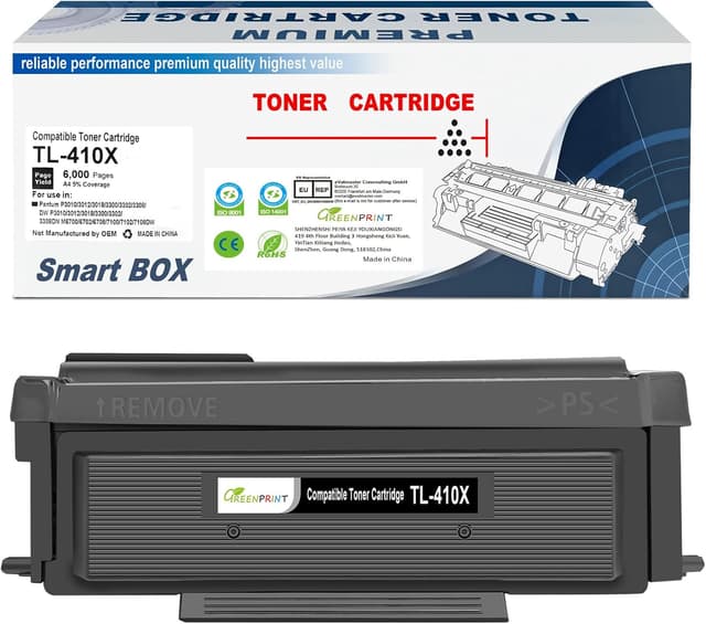 Detalle de Cartuccia toner compatibile TL-410x (TL-410 / TL-410H) nero 6000 pagine per stampanti serie P3010DW e M7100DW