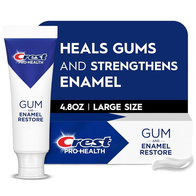 Detalle de Crest Pro-Health Gum & Enamel Restore Toothpaste (4.8 oz) for Gum & Enamel Protection