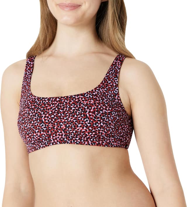 Thumbnail 6 de Top bikini donna Amazon Essentials con scollo squadrato e coppe rimovibili