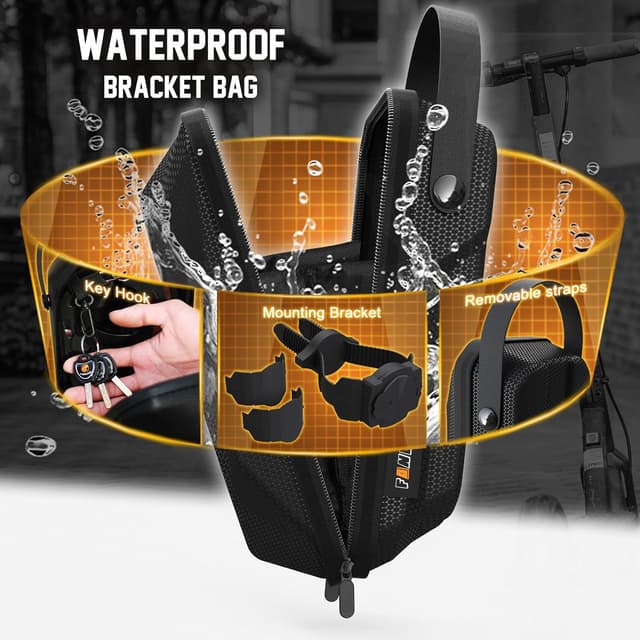 Detalle de FONGKE E-Scooter Schloss 8 mm Kettenschloss