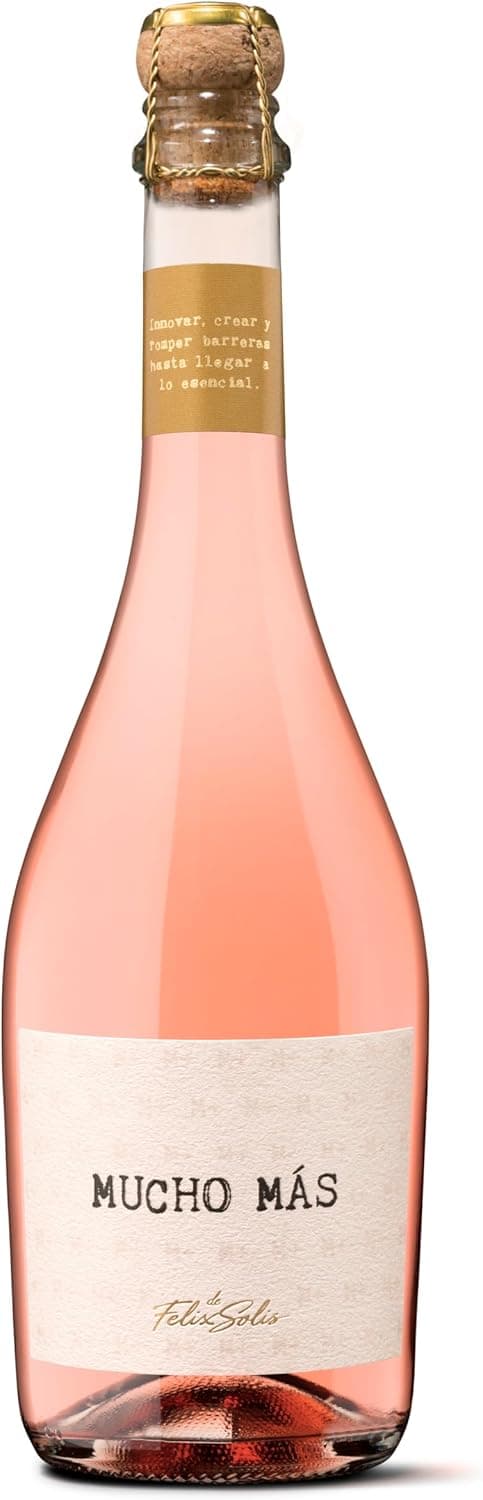 Detalle 2 de Mucho Mas Sparkling Rosé 🍾 - Pack 6 botellas 750 ml