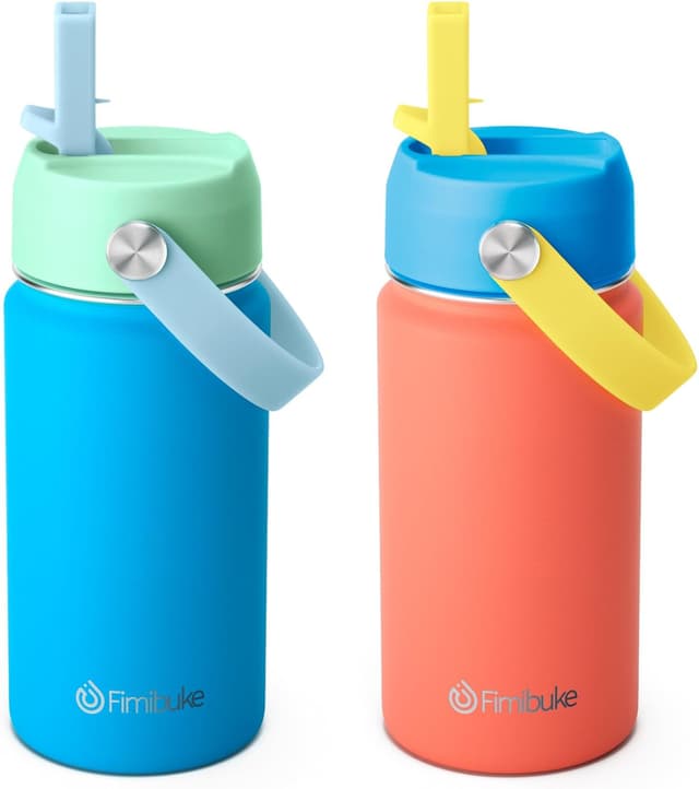 Detalle de Kids insulated water bottle 14oz, 2 pack