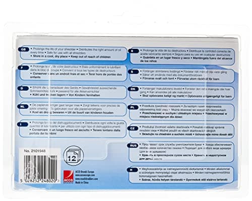 Thumbnail 1 de Rexel 2101948, Pack de 12 Hojas Lubricantes A5 🧻