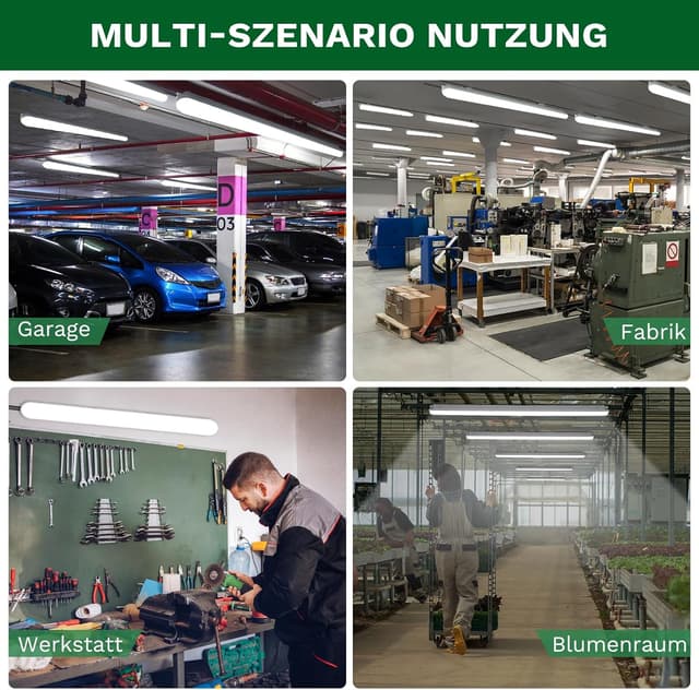 Thumbnail 5 de TONFFI Feuchtraumleuchte LED 120CM 36W