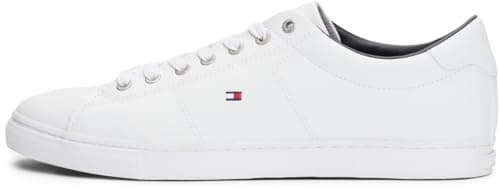 Detalle de Tommy Hilfiger Sneaker Essential Leather blanco 43