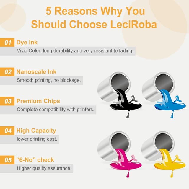 Thumbnail 4 de LeciRoba 603xl cartucce multipack 6 colori 🖨