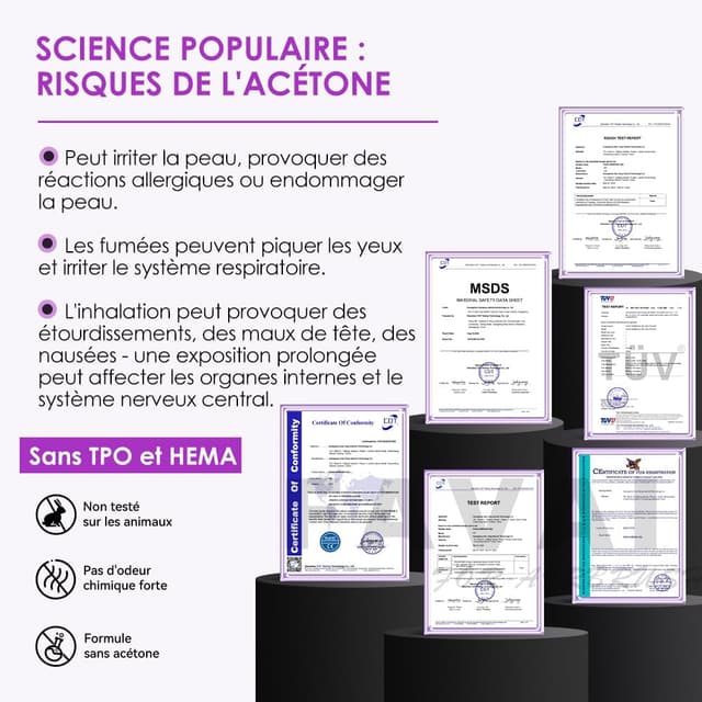 Thumbnail 6 de FAVAI Airbrush Gel Nail Polish – 6 couleurs (6 x 15 ml) pour aérographe, dégradés & French