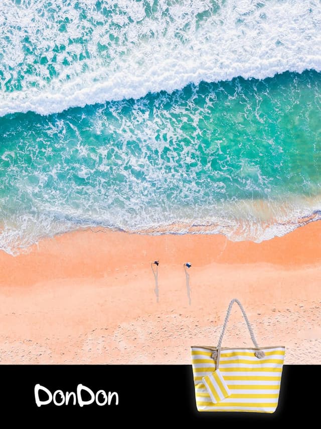 Detalle 2 de DonDon DonDon Grande shopper idrorepellente 58x38x18