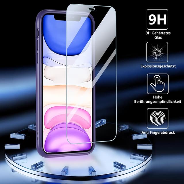 Detalle de Hensinple iPhone 11 Hülle MagSafe Panzer Lila