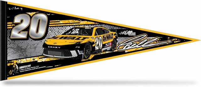 Detalle de Rico Industries NASCAR Racing Badge Magnet (Car, Fridge) for Christopher Bell fans