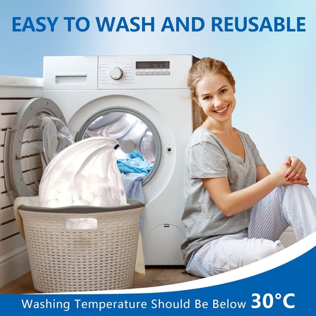 Detalle 2 de Filterbälle Pool – Filterbälle für Sandfilteranlagen (100 % Polyester), 1.300 g Ersatz