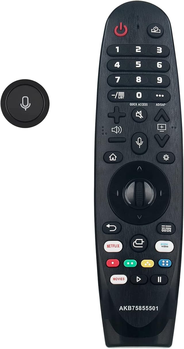 Detalle de VINABTY AKB75855501 MR20GA replacement remote with voice for LG NanoCell TVs