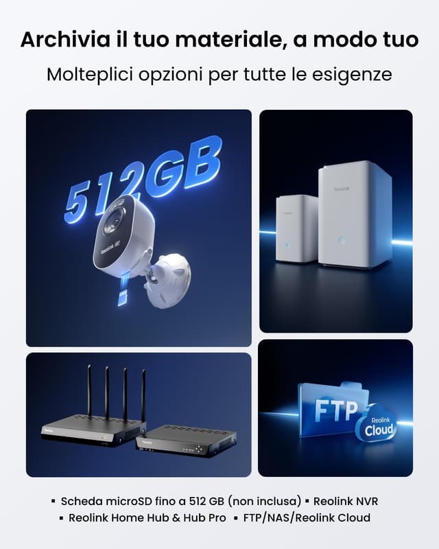Thumbnail 6 de Reolink Telecamera Sicurezza 4K Wi‑Fi 6 Outdoor 🔒