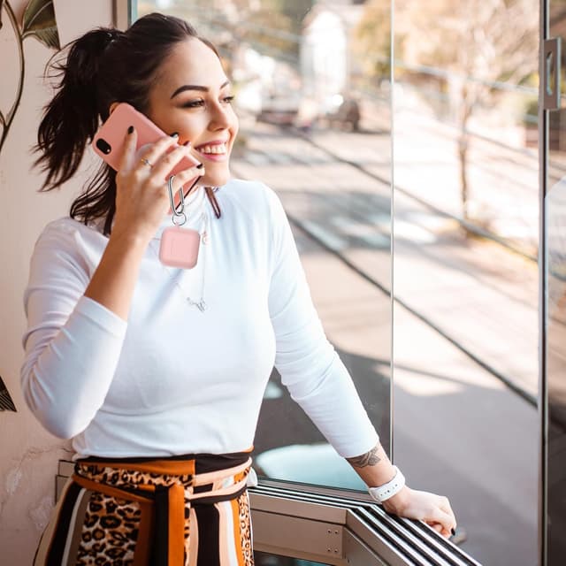 Thumbnail 6 de Nemteur AirPods 4 Hülle 2024 Rosa Silikon Schutzhülle