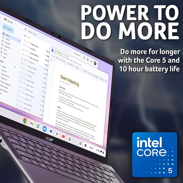 Thumbnail 5 de Acer Chromebook Plus 514 CB514-5H Laptop