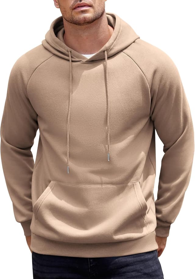 Detalle de COOFANDY hoodie homme chaud