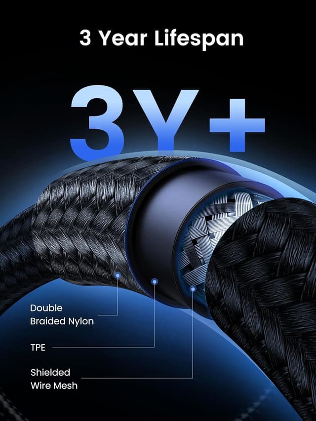 Thumbnail 5 de UGREEN USB C to USB C Cable 240W, 1m