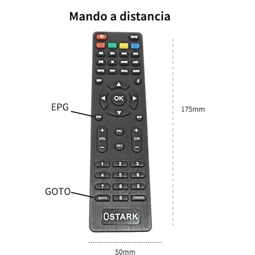 Thumbnail 4 de Ostark Euro T2 Receptor TDT Full HD 🎥 para Dos TV