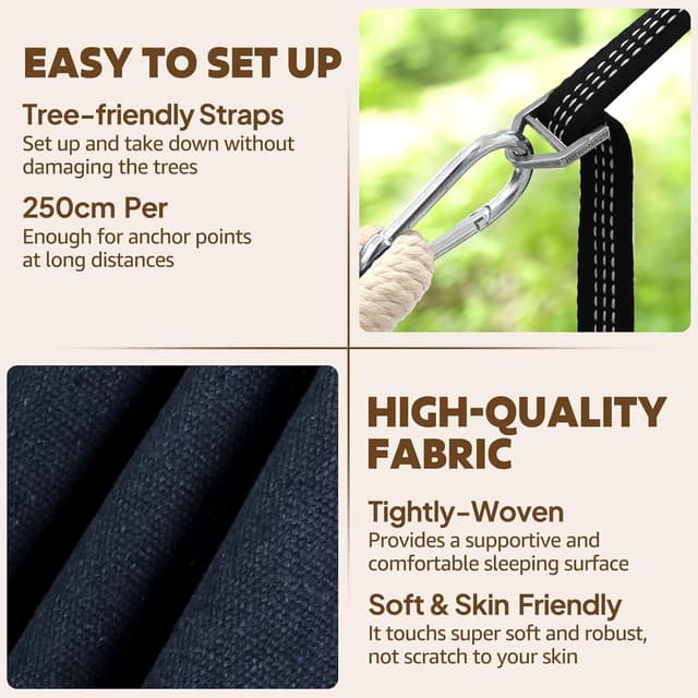 Thumbnail 5 de Chihee Baumwoll-Hängematte bis 300 kg