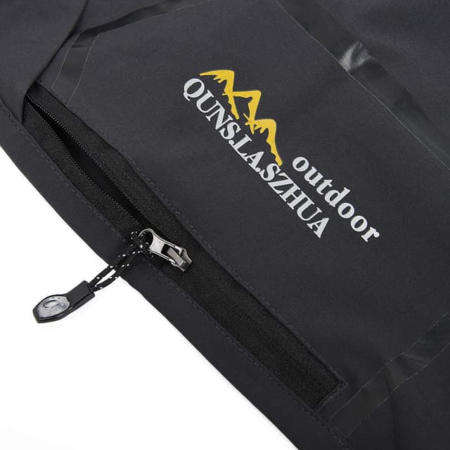 Detalle de CLOUSPO Outdoor Hose Herren, zweigeteilt & zerlegbar mit Gürtel – schnell trocknende Funktionshose für Sommeraktivitäten