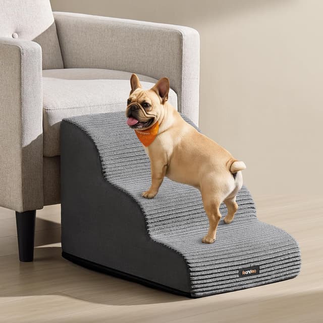 Thumbnail 6 de Feandrea Escalera para Perros de 3 Peldaños 43 cm