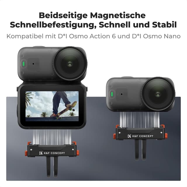 Thumbnail 1 de K&F CONCEPT Magnethalterung Osmo Nano/Action 6 2er-Pack