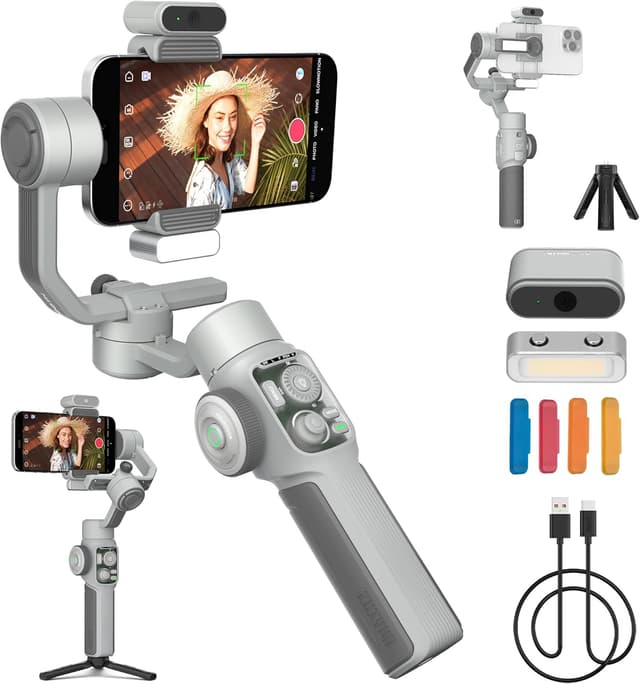 Detalle de ZHIYUN CINEPEER Smooth 5E Combo 📱 Estabilizador Inteligente