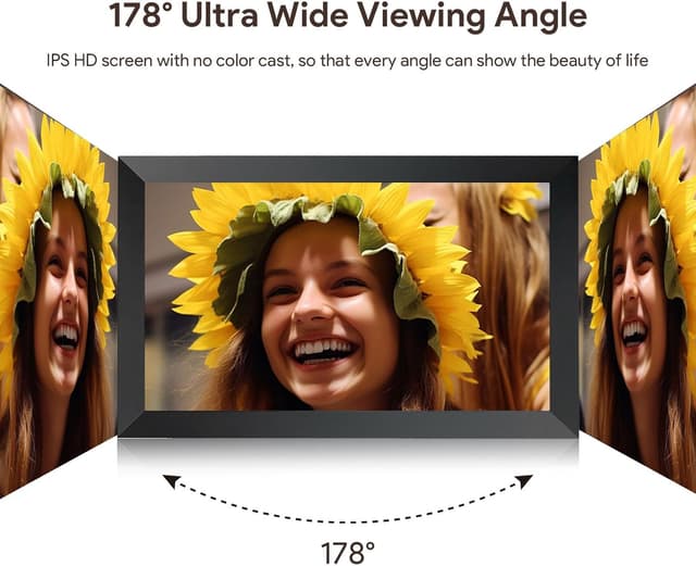 Thumbnail 2 de Frameo 15,6 Zoll Digitaler Bilderrahmen 32GB