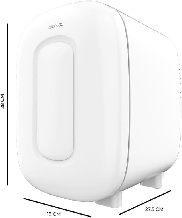 Detalle 2 de Mini réfrigérateur Cecotec Bolero MiniCooling 4 L (Bora White) 12V-220V, refroidissement et chauffage