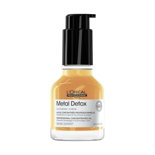 Detalle de L’Oréal Professionnel Metal Detox Aceite, Protección y Brillo