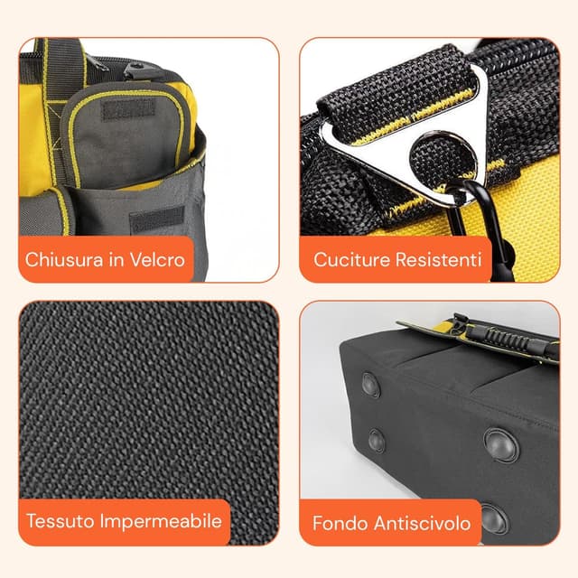 Thumbnail 3 de Daimann Borsa Porta Attrezzi 36x26x21 cm